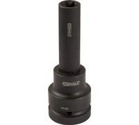 KS Tools 450.0482 Bussola per Avvitatori ad Impulsi per Viti TX Profilo E, Lunga, E20, 1"