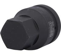 KS Tools 450.0488 Bussola 1"per avvitatore ad impulsi per viti a esagono incassato, corta, 36 mm