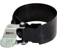KS Tools 455.0052 Chiave con Cinghia in Acciaio per Filtro Dell'Olio, Diametro 130, 143 mm / 5 5/32"- 5 21/32", 1/2"