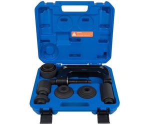 KS Tools 460.1735 Universale Morsetto a C e serie di adattatori,9 pz