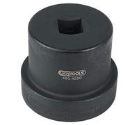 KS Tools 460.4220 1" bussola dado dell'asse con spallamento di guida, poligonale, 80 mm