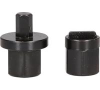 KS Tools 460.5280 Kit profilo speciale per cambio olio per viti scarico oli in plastica, 2 pz