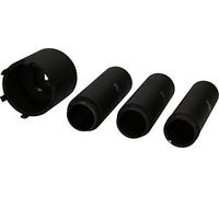 KS TOOLS 460.5620 Serie di chiavi per ghiere con 3 tubi di guida per Mercedes, Ø 63 mm, 4 pz