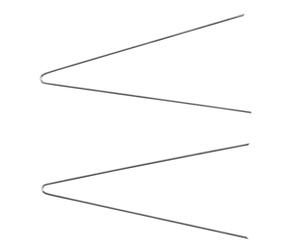 KS Tools 500.1383 Attrezzo a punta per lo smontaggio del blocco accensione Ø 1,25 mm, 2 pz