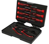 KS Tools 500.7180 Serie di Utensili di Precisione ESD, 10 Pezzi