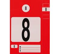 KS Tools 500.8015 Serie portachiavi, rosso, 300 pz