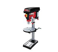 KS Tools 500.8452 - Trapano a colonna 550 W, mandrino 16 mm, colore: Bianco
