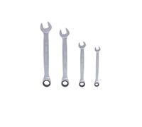 KS Tools Serie di chiavi a cricco combinate GEARplus 503.4204, 4 pezzi 10-19 mm