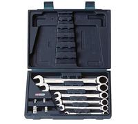 KS TOOLS 503.4260 Serie di chiavi a cricco ad anello fissa