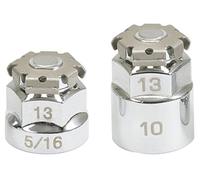 KS Tools 503.4294 Serie di Adattatori Portainserti Gearplus, 2 Pezzi, 5/16"-10 mm