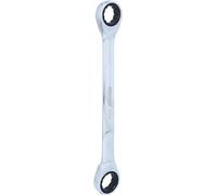 KS Tools 503.4405-E Chiave a cricco doppia poligonale GEAR 11/16"x3/4" su rimorchio