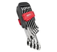 KS Tools - 503.4620 - serie chiavi combinate 10 pezzi - set chiavi a cricchetto 8-19 mm