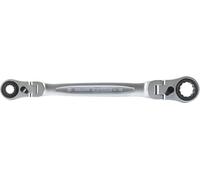 KS Tools 503.4745 Gearplus Chiave a Cricco Doppia Poligonale Snodata Reversibile