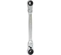 KS Tools – Chiave a cricco Gearplus 503.4745 – doppia poligonale snodata reversibile 4 in 1