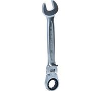 KS Tools 503.4817 Chiave a Cricco Combinata Snodata Gearplus, con Bloccaggio, 17 mm