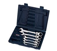 KS TOOLS 503.4859 Serie di chiavi a cricco ad anello fissa