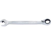 KS Tools 503.5914 Serie di chiavi a cricco combinate DUO GEAR con bocca aperta a cricco, reversibili