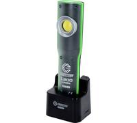 KS Tools Concorso LED Luce Di Lavoro, Regolabile, 1200 Lumen, Con Base Ricarica