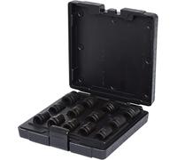 KS Tools 515.0900 1/2" Serie di bussole poligonali p.avvitatori ad impulsi,corte,13pz.10-24mm