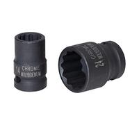 KS Tools 515.0905 Bussola poligonale 1/2" per avvitatori ad impulsi, corta, 5/8"
