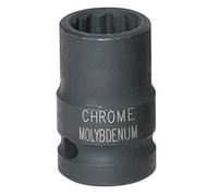 KS Tools 515.0916 1/2" Bussola poligonale p.avvitatori ad impulsi,corta,16mm