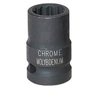 KS Tools Bussola poligonale 1/2", per avvitatori ad impulsi, corta, 17mm Quantità:1