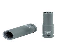 KS Tools Bussola poligonale 1/2", per avvitatori ad impulsi, lunga, 17mm Quantità:1