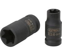 KS Tools 515.0997 3/8" Bussola p.avvitatori ad impulsi ETorx,corta,E16