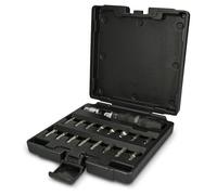 KS Tools 515.1000 Serie giraviti manuali 1/2" a lama passante, 18 pz