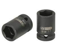 KS Tools 515.1032-E 1/2" Bussola esagonale p.avvitatori ad impulsi,corta,32mm su rimorchio