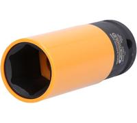 KS Tools 515.1077-E 1/2" Bussola p.avvitatori ad impulsi p.cerchi in lega,lunga,22mm su rimorchio