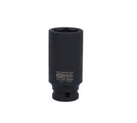 KS Tools 515.1126 Bussola Esagonale per Avvitatori ad Impulsi, Lunga, 26 mm, 1/2"