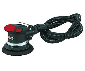 KS Tools 515.1257 - Levigatrice orbitale pneumatica 6", eccentrica 5 mm, levigatura e lucidatura, design ergonomico, riduce le vibrazioni, lucidatrice per auto