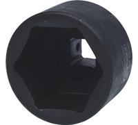 KS Tools 515.1355-E 3/4" Bussola esagonale p.avvitatori ad impulsi,corta,55mm su rimorchio