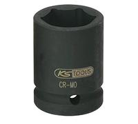 KS Tools 515.1391 Bussola Esagonale per Avvitatori ad Impulsi, Corta, 1.1/8", 3/4"