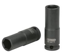 KS Tools 515.1450-E 3/4" Bussola esagonale p.avvitatori ad impulsi,lunga,50mm su rimorchio