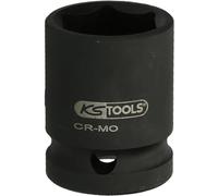 KS Tools 515.1734 Bussola Esagonale per Avvitatori ad Impulsi, Corta, 34 mm, 1"
