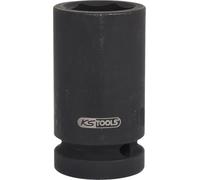 KS Tools 515.1865 Bussola Esagonale per Avvitatori ad Impulsi, Lunga, 65 mm, 1"