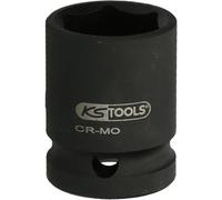 KS Tools 515.1891 Bussola Esagonale per Avvitatori ad Impulsi, Corta, 1", 1"