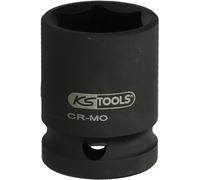 KS Tools 515.1894 Bussola Esagonale per Avvitatori ad Impulsi, Corta, 1., 1/2", 1"