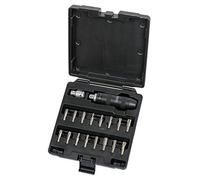 Ks Tools 515.2000 - Set di punte Ks Tools, con cacciaviti da colpire, 18 pezzi
