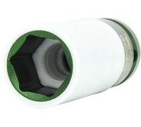 KS Tools 515.2022 Bussola per Avvitatori ad Impulsi per Cerchi in Lega, Lunga, 22 mm, 1/2"