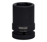KS Tools 515.2138 1" Bussola Esagonale per Avvitatori ad Impulsi, Medio-Lunga, 38 mm