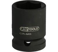 KS Tools 515.2152 1.1/2" Bussola esagonale per avvitatore a impulsi 88 mm, corta