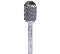 KS Tools 515.3246 Fresa Arrotondata HM, Forma C