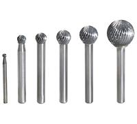 KS Tools Fresa a sfera TCT, forma D, 6mm Quantità:1