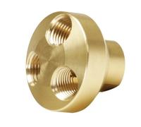 KS Tools 515.3375 Separatore in Ottone a Tre Vie per Aria Compressa