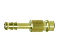 KS Tools 515.3496 Raccordo a innesto rapido in ottone c.portomma,Ø9mm