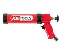 KS Tools 515.3915 Pistola siliconica pneumatica 310 ml con pistone