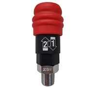 KS Tools 515.4451 - Accoppiatore rapido filettato maschio 3/8", lunghezza: 44 mm, colore: Bianco